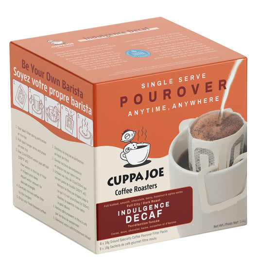CuppaJoe Single Serve Box - Indulgence Decaf