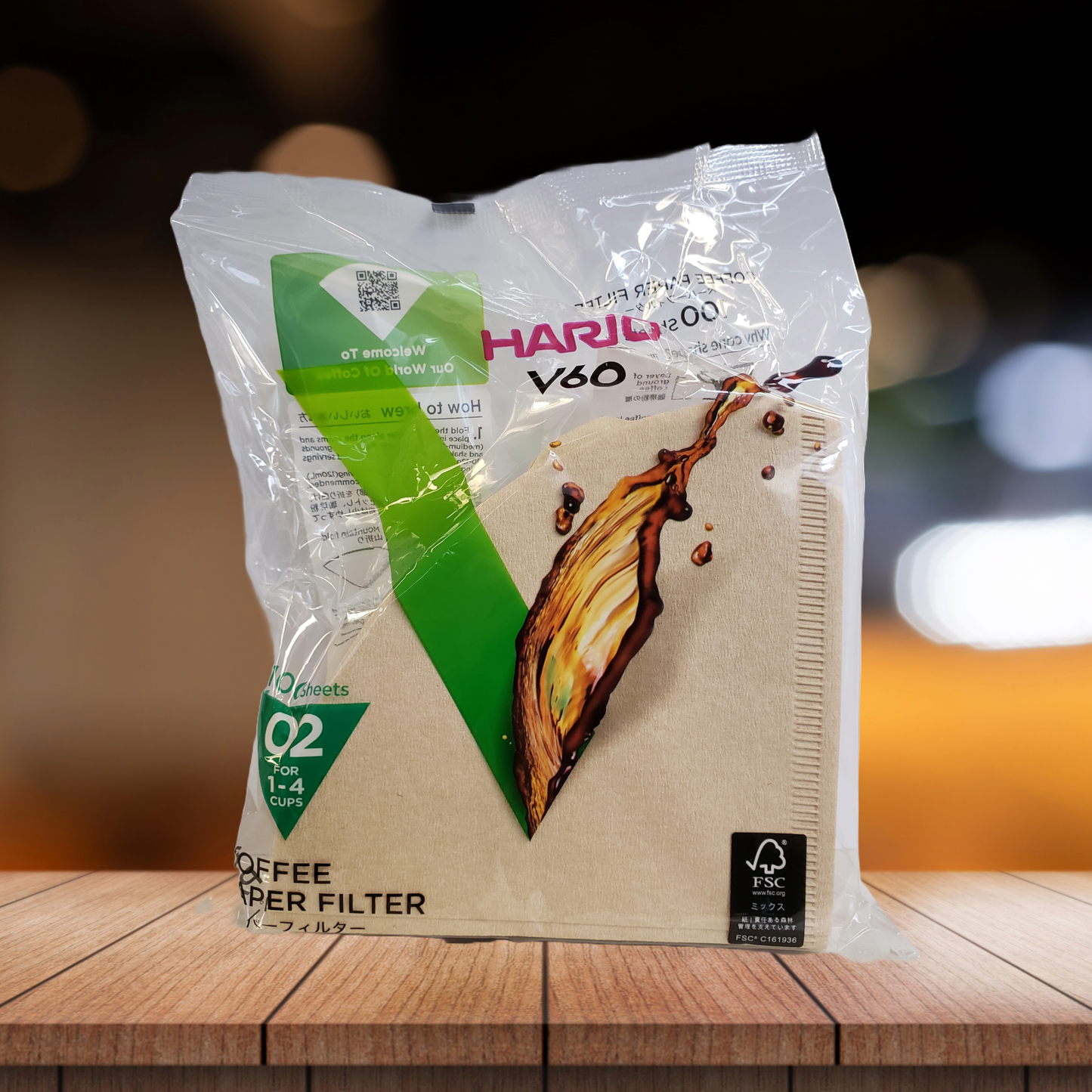 Hario Paper Filter V60-02 Brown