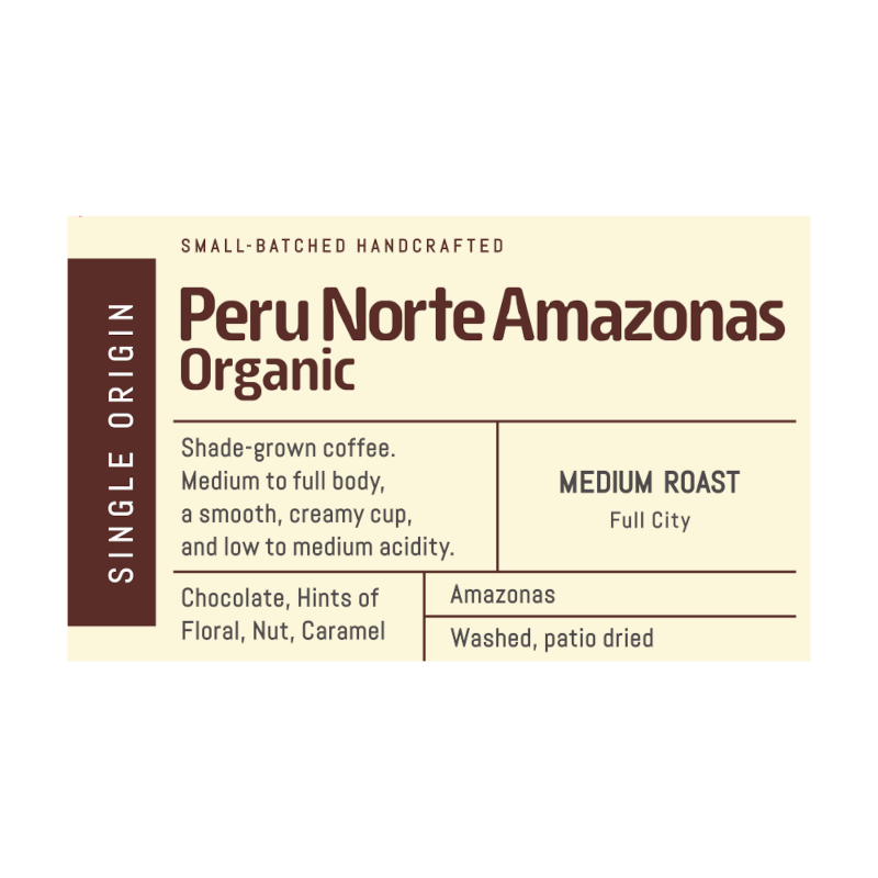 Peru Norte Amazonas Organic