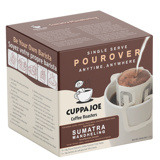 CuppaJoe Single Serve Box - Sumatra Mandheling