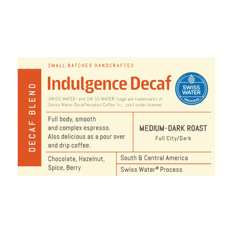 Indulgence Decaf Espresso SWD