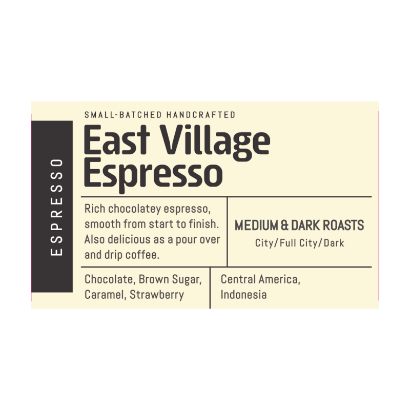 East Village Espresso Blend