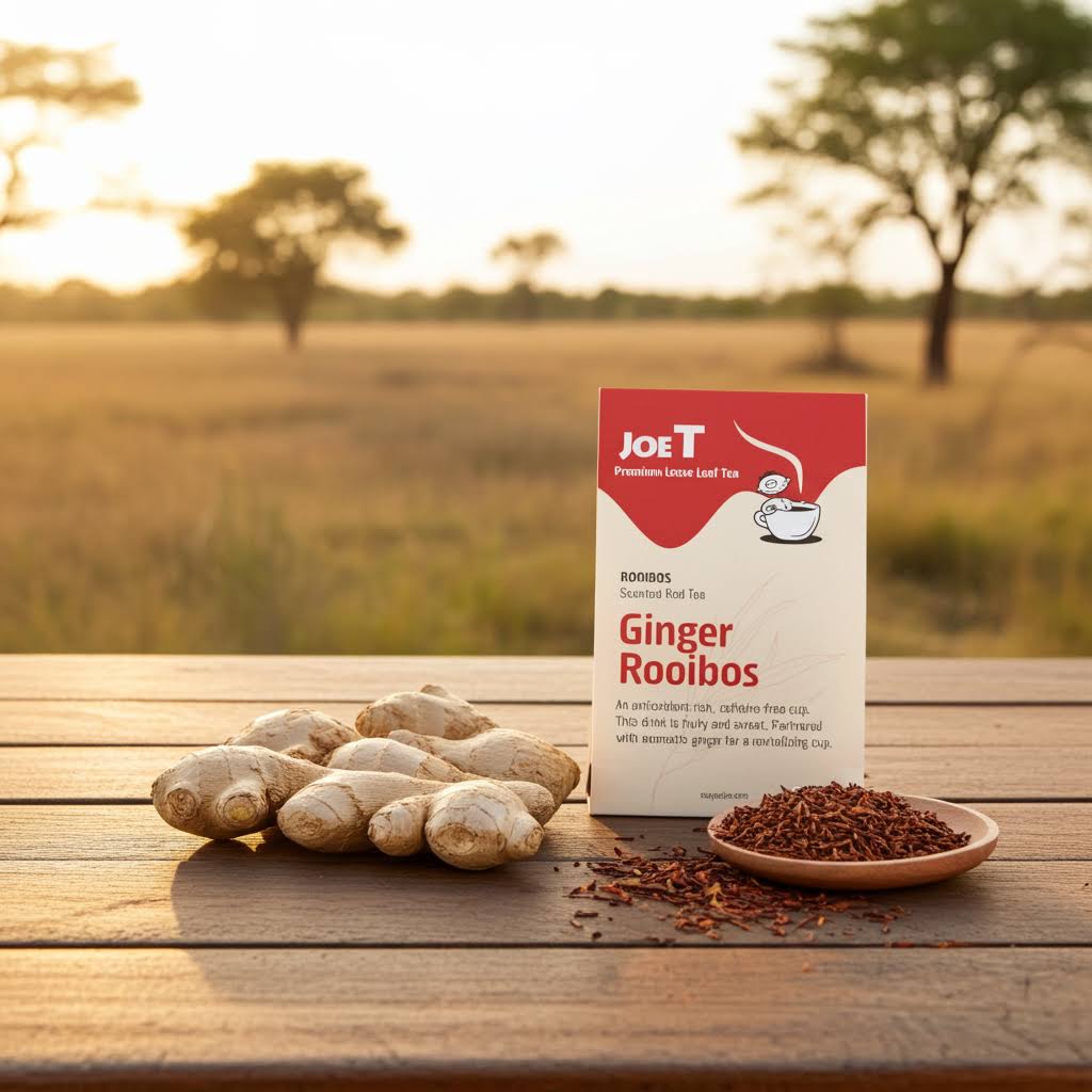 Ginger Rooibos Chai Tea – CuppaJoe Coffee Roasters
