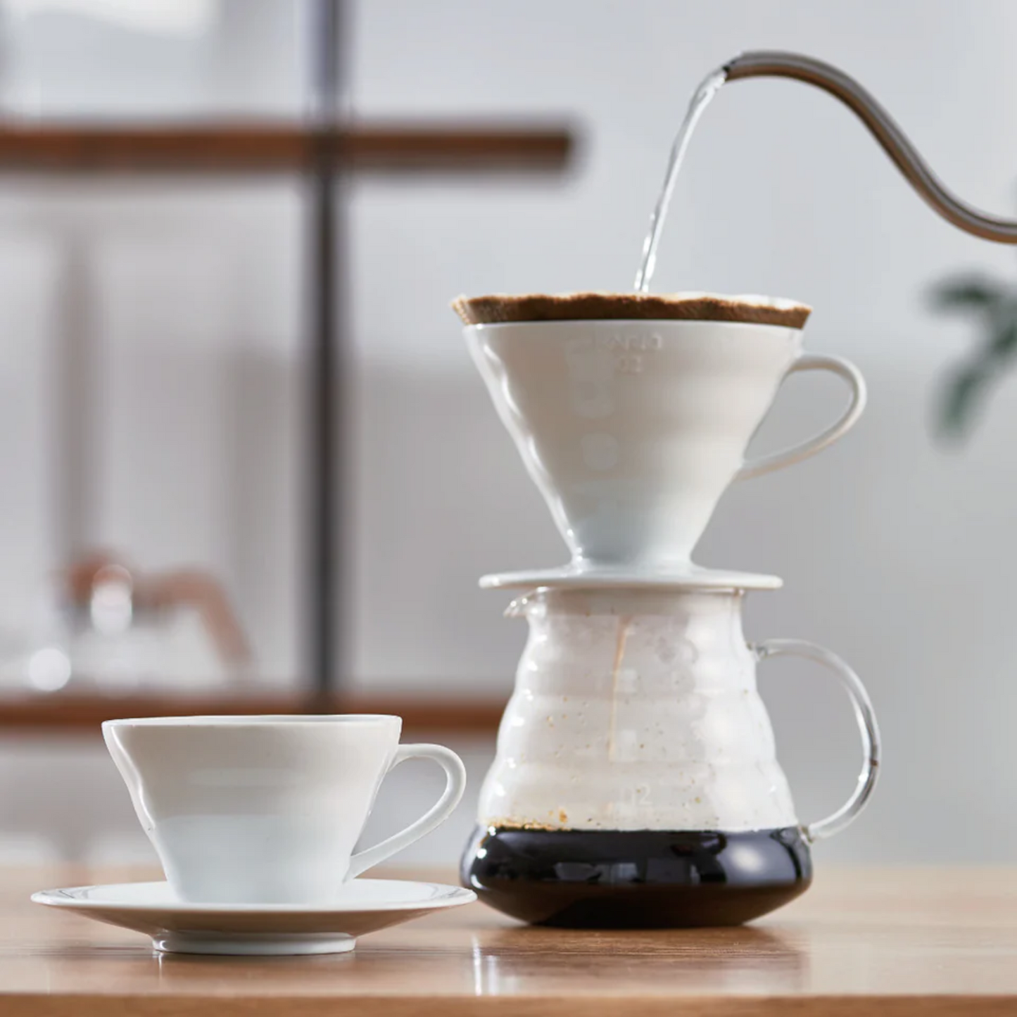 Hario V60-02 Ceramic White Dripper