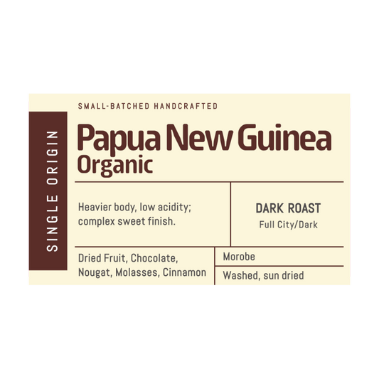 Papua New Guinea Korofeigu Organic